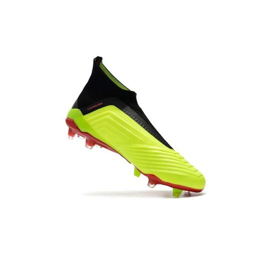 Adidas Predator 18+ FG Dames - Geel Zwart_3.jpg